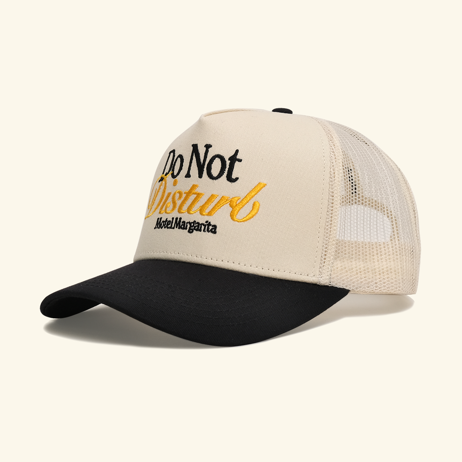 Do Not Disturb Trucker - Bone/Black