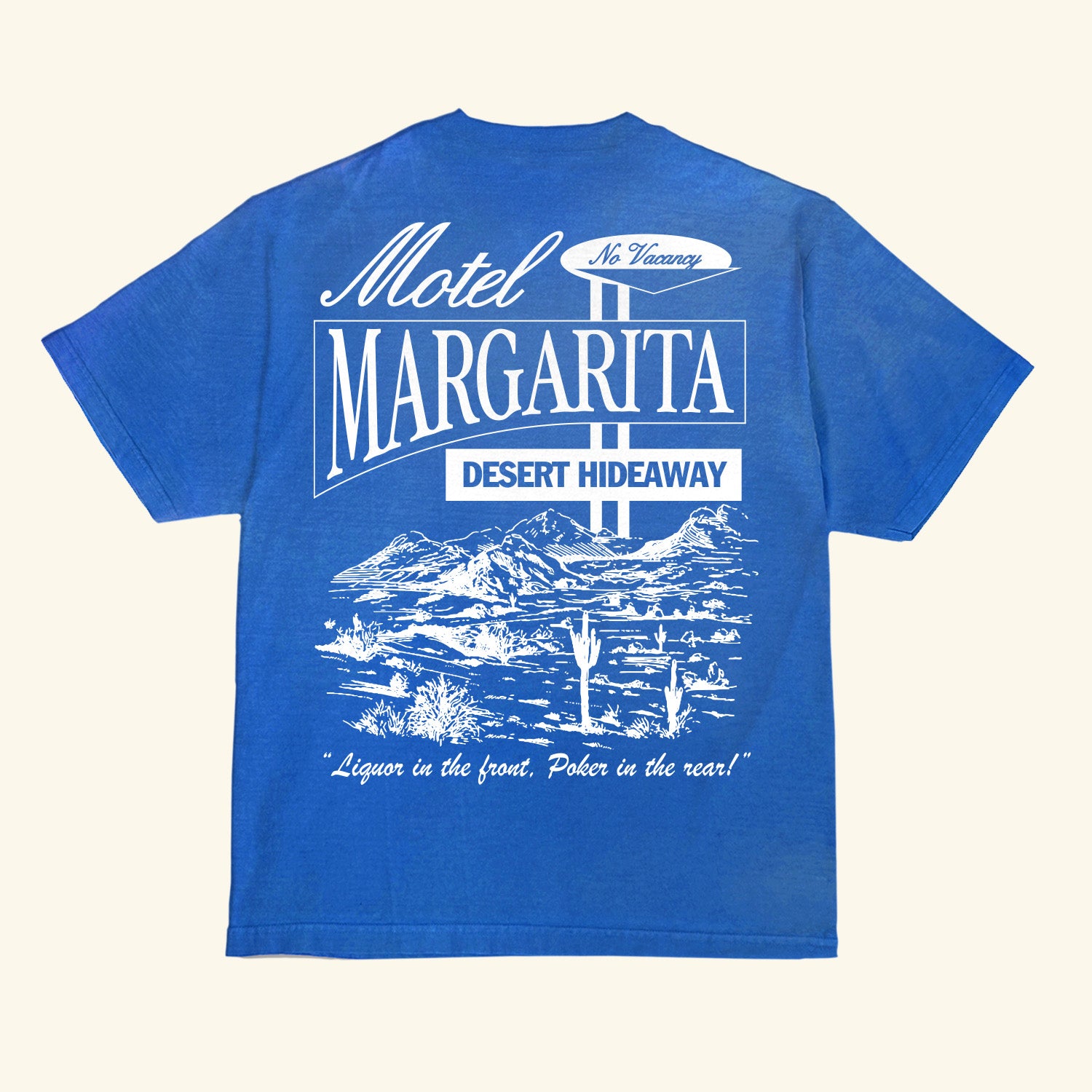 Hideaway Tee - Vintage Cobalt