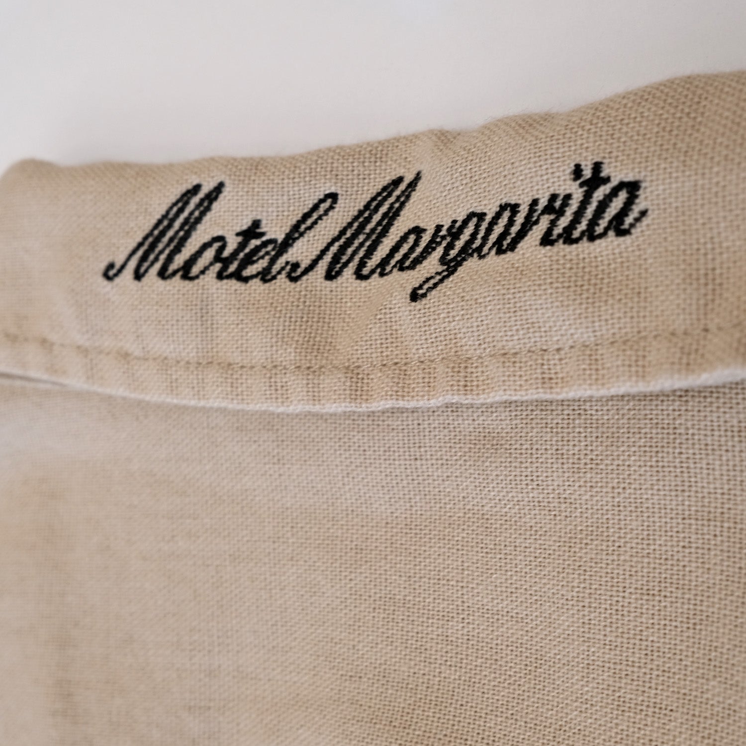 Mallorca Linen Button Up - Bone