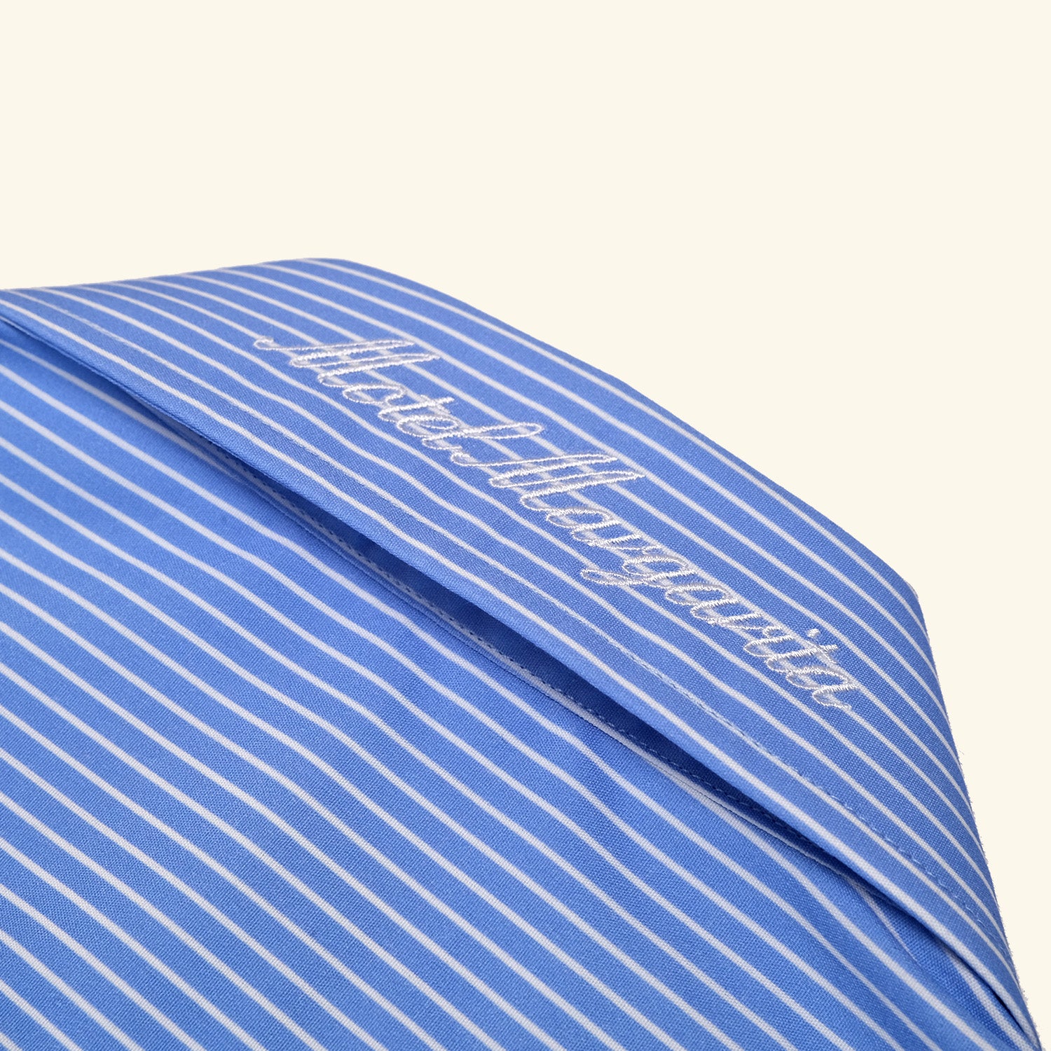 Newport L/S Button Up - Sky Blue/White Stripe