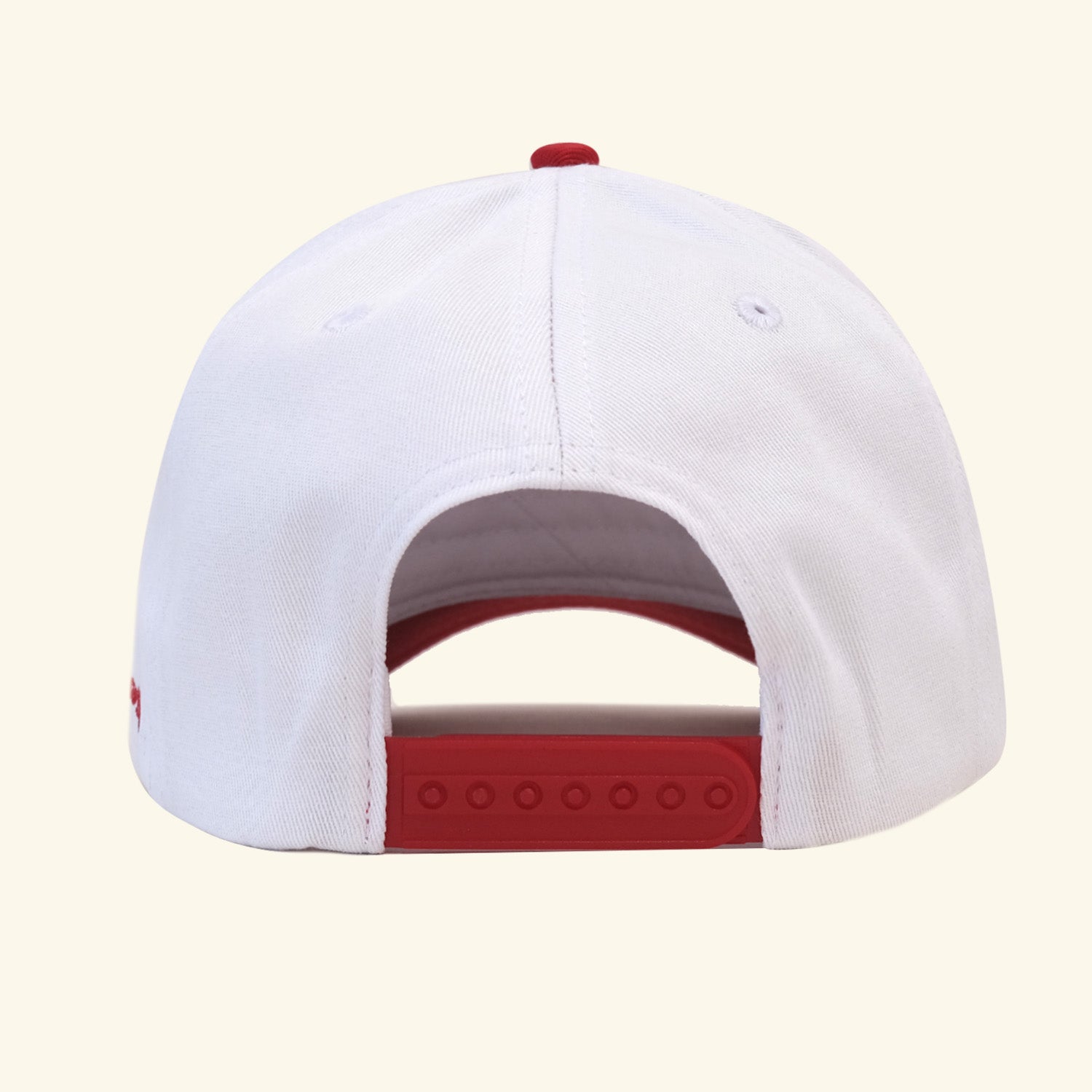 Quit Your Job Snapback - Cherry/White