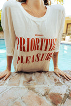 Pleasure Tee - Bone