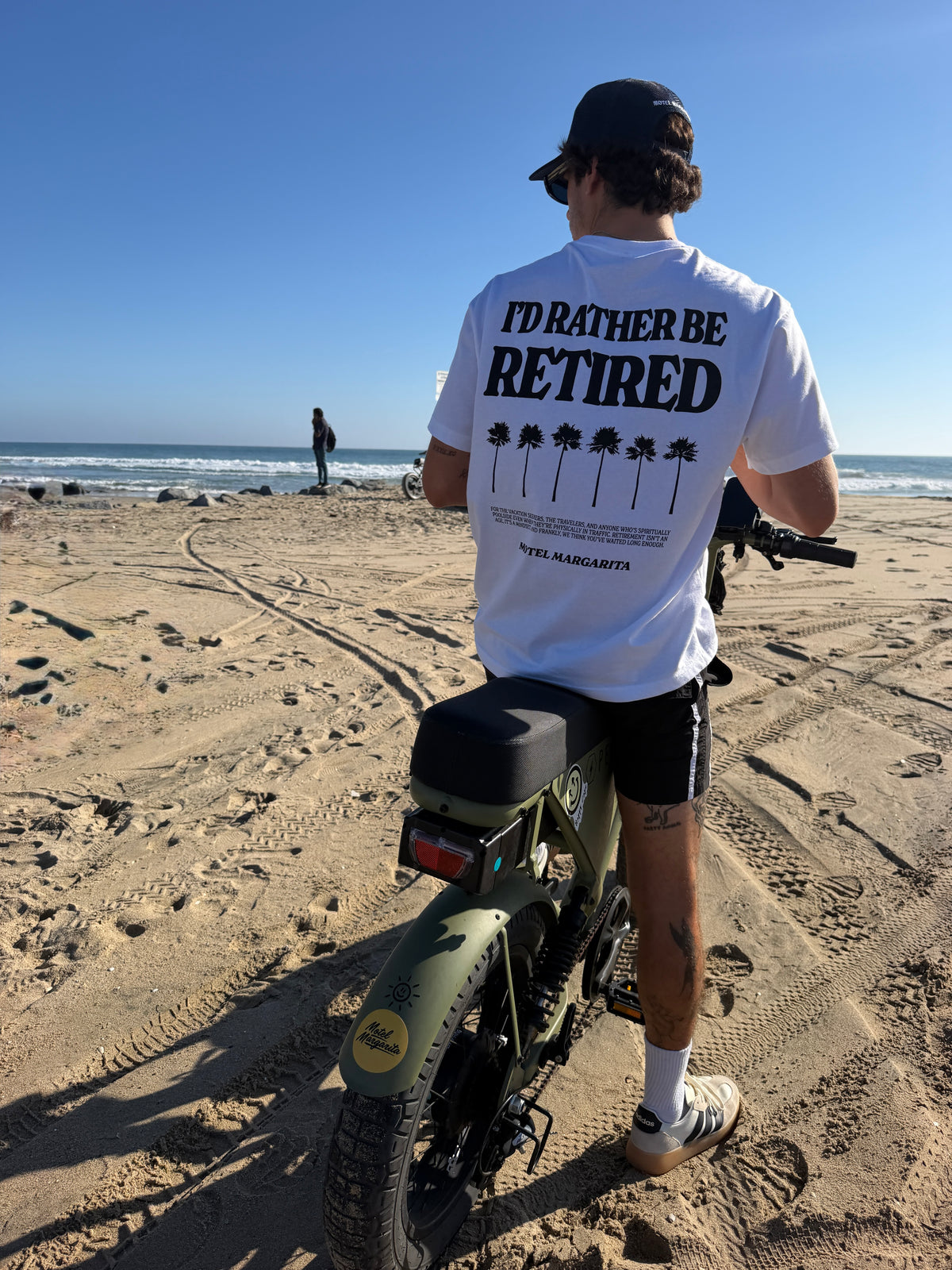 Rather Be Tee - White