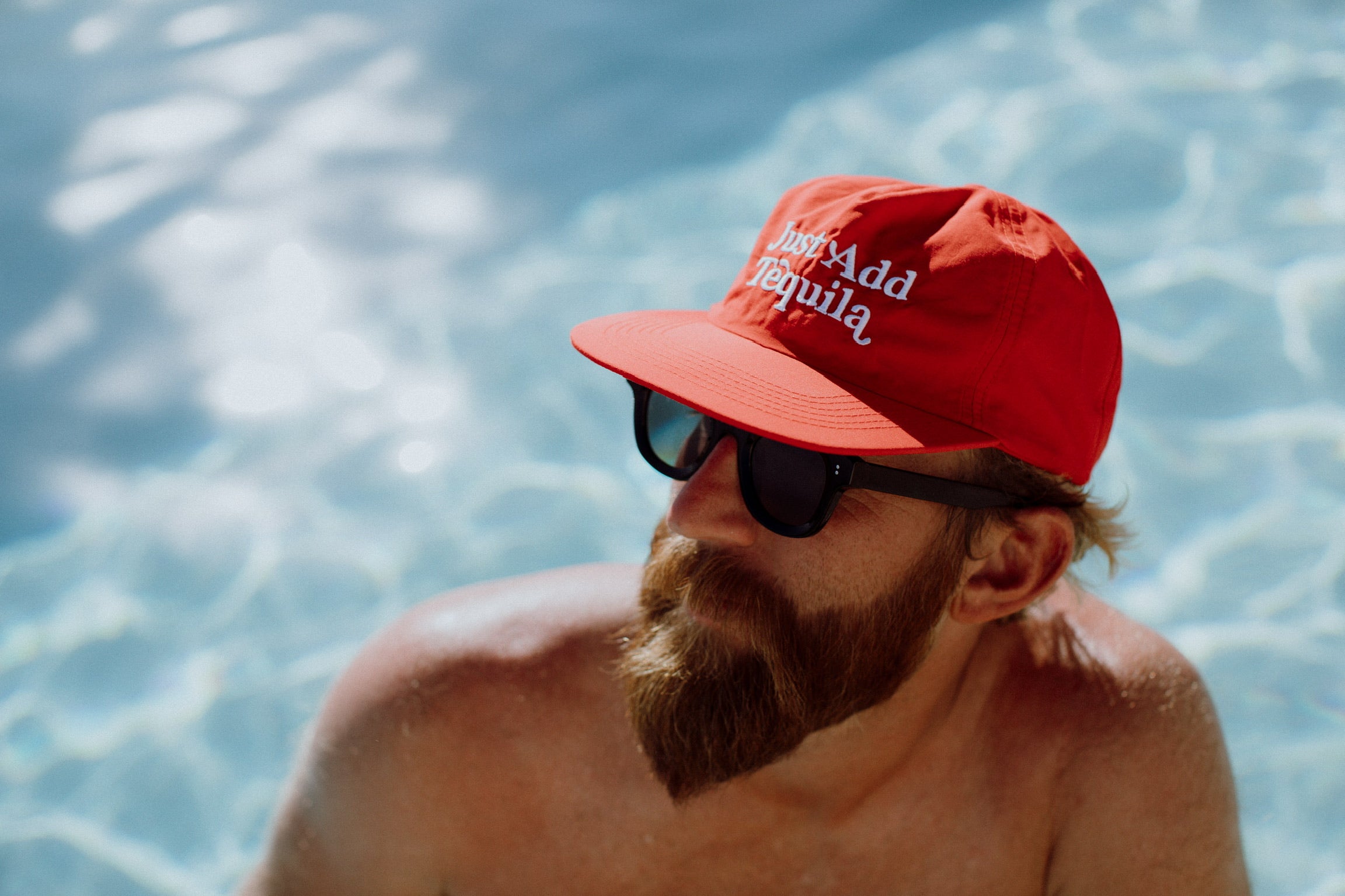 Just Add Tequila Snapback - Red