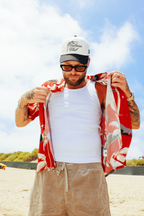 Cabana Club Dad Hat - Bone/Black