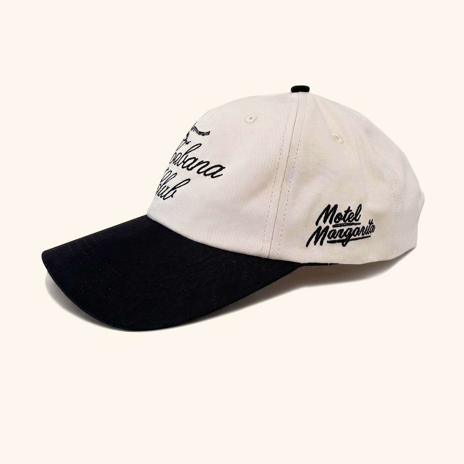 Cabana Club Dad Hat - Bone/Black