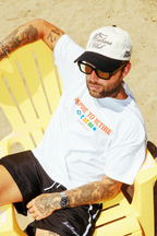 Cabana Club Dad Hat - Bone/Black