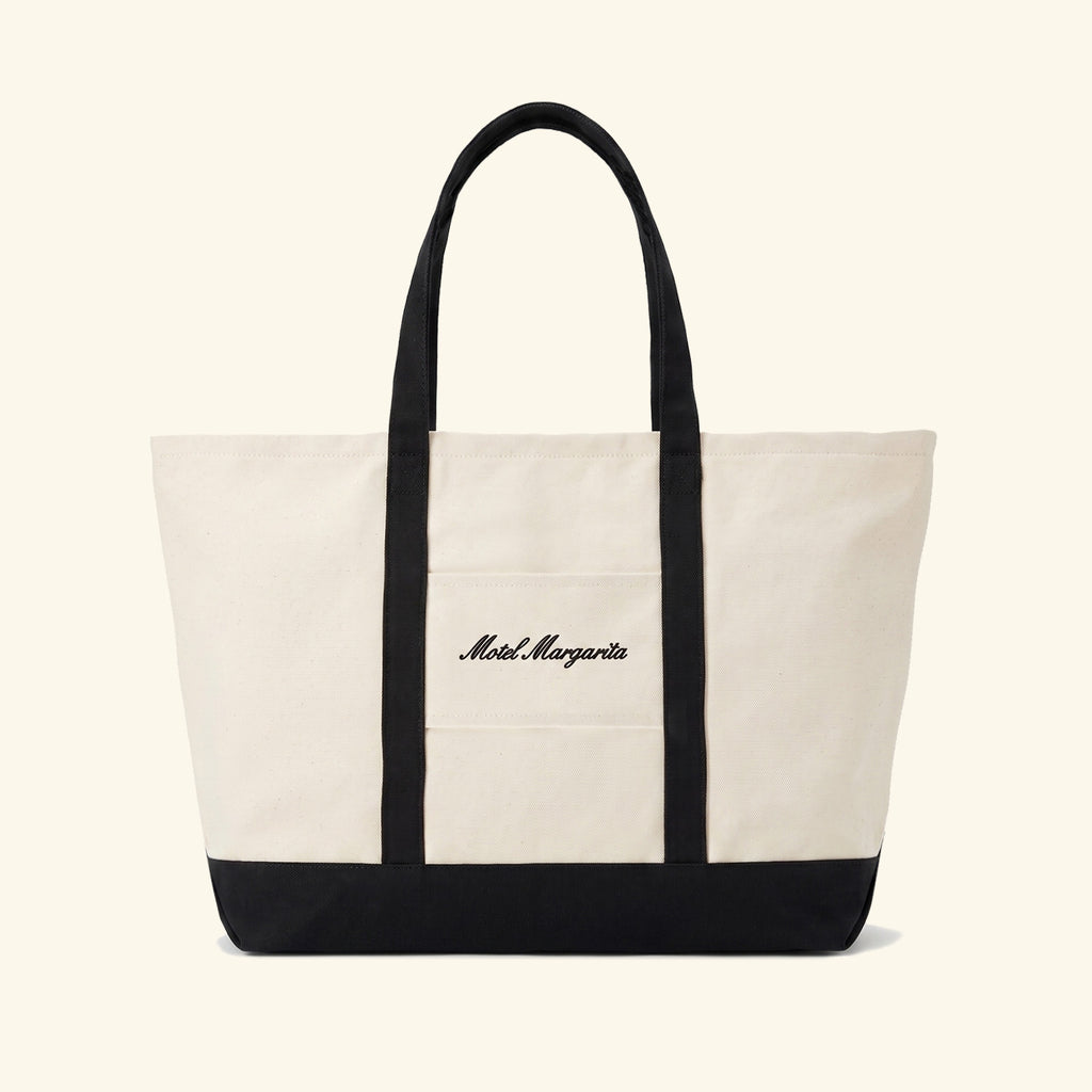 Cabana Club Tote - Natural/Black