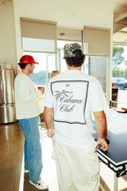 Cabana Club Tee - White