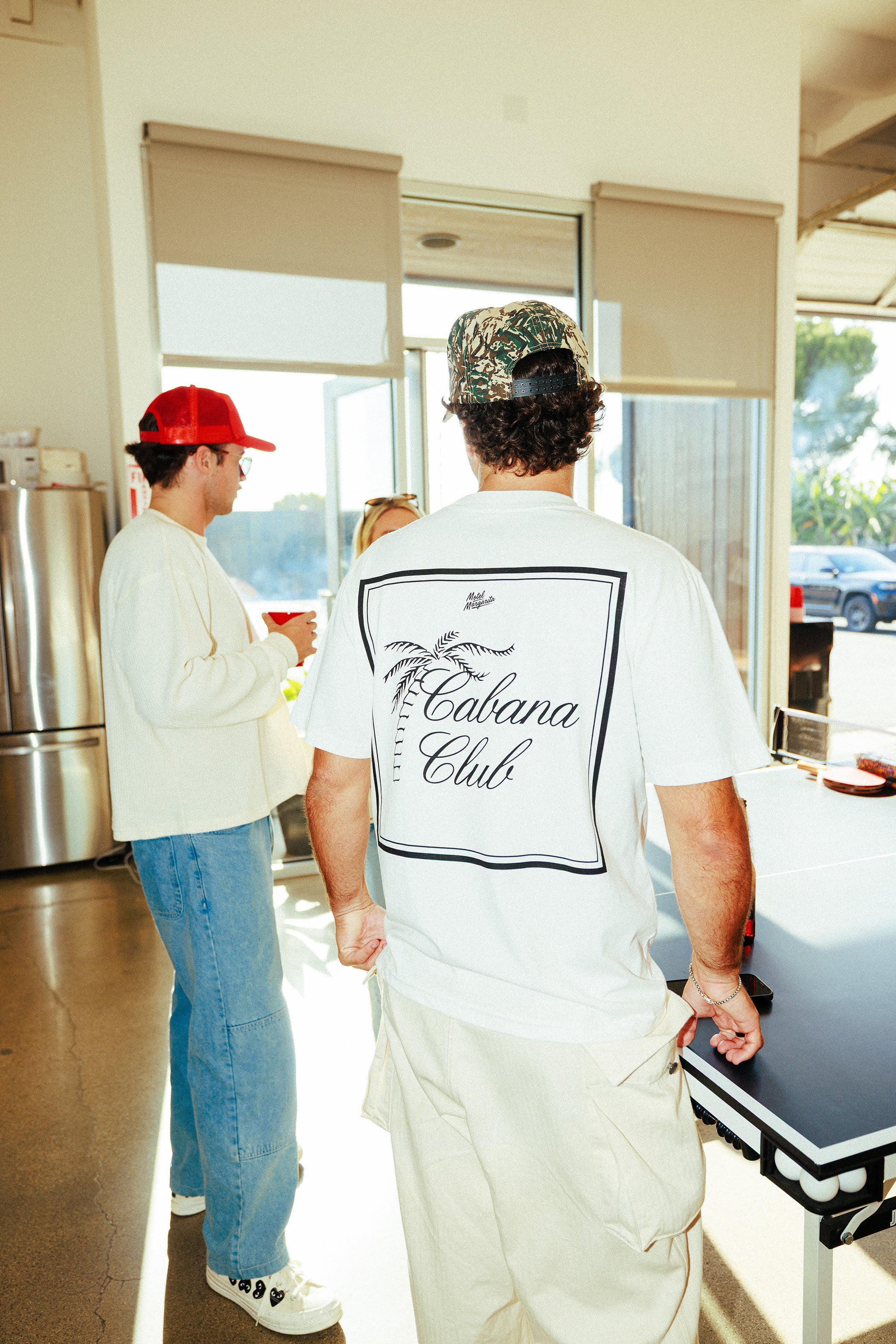 Cabana Club Tee - White