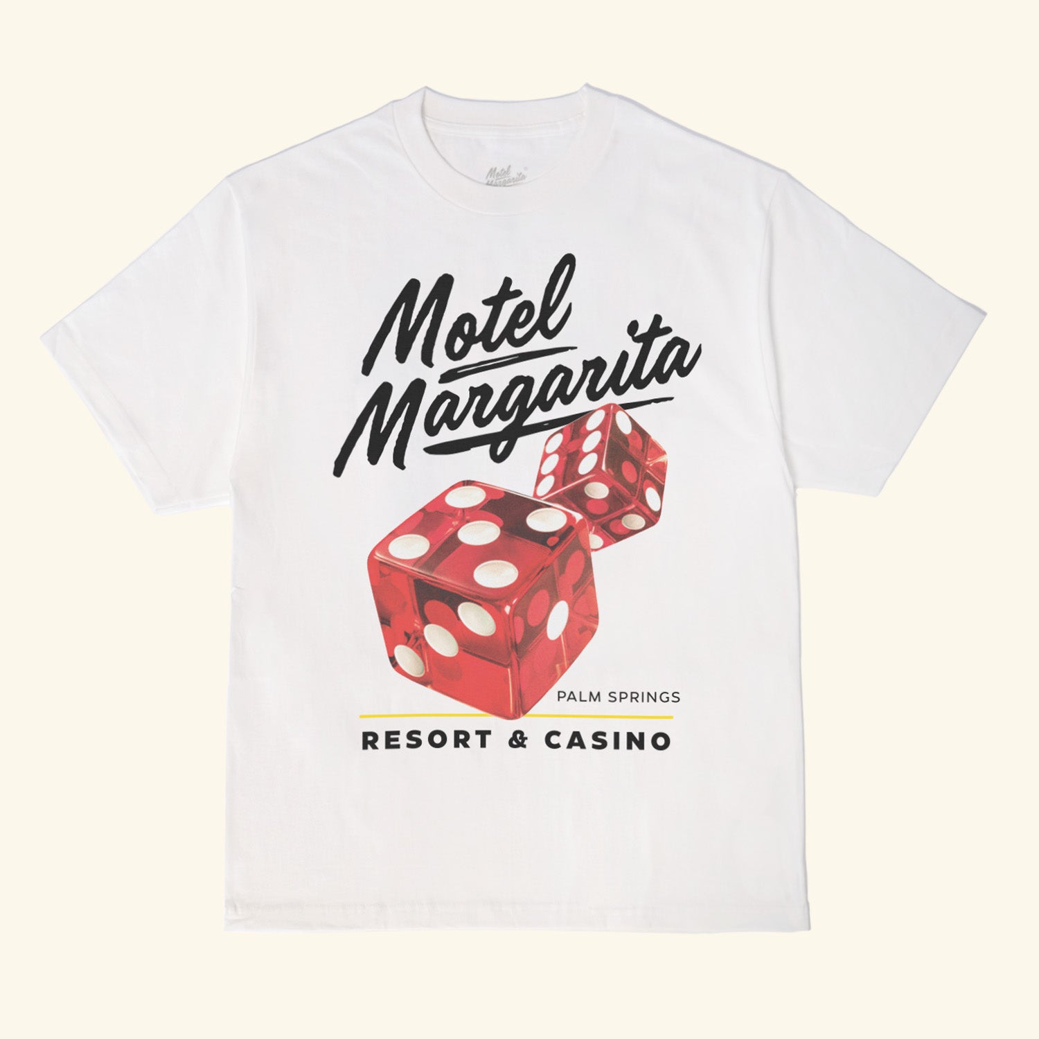 Casino Tee - White