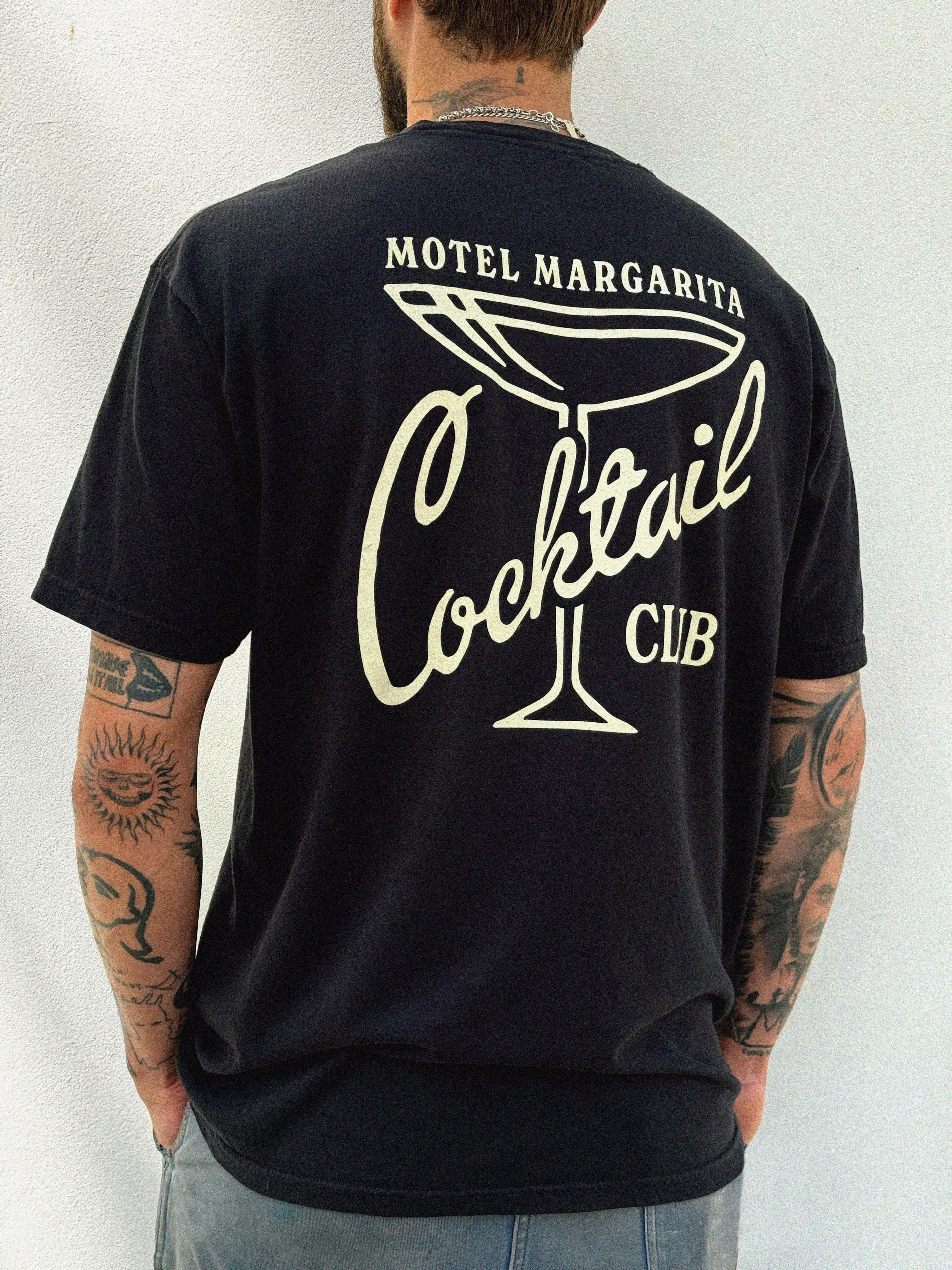 Cocktail Club Tee - Black