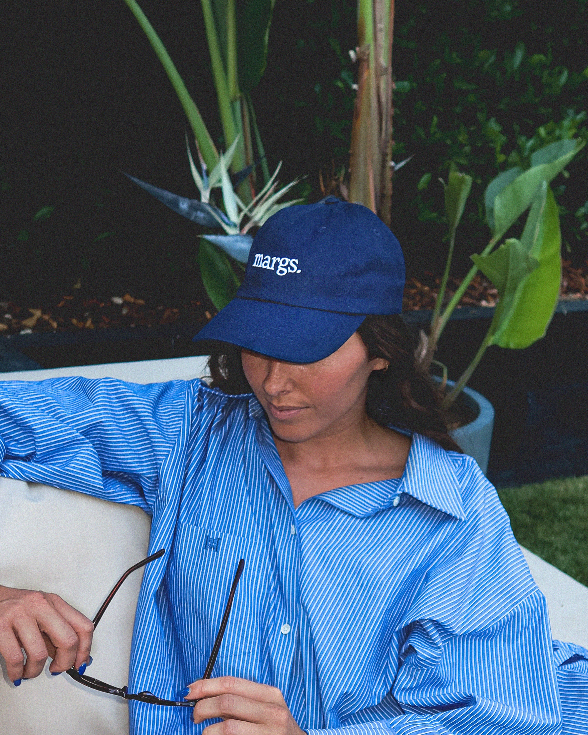 Margs. Dad Hat - Navy