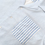 Del Mar Button Up - Blue/White
