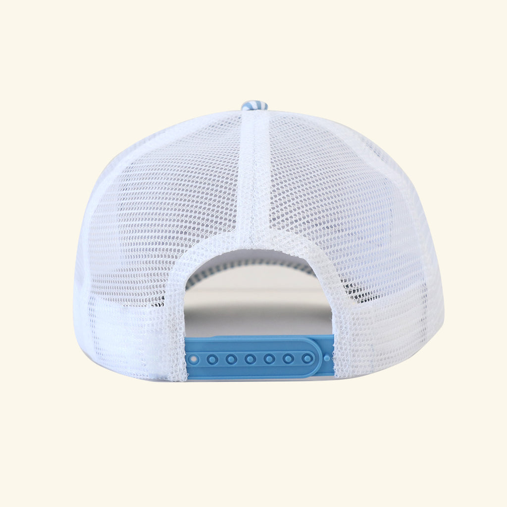 Motel Trucker - Denim / White