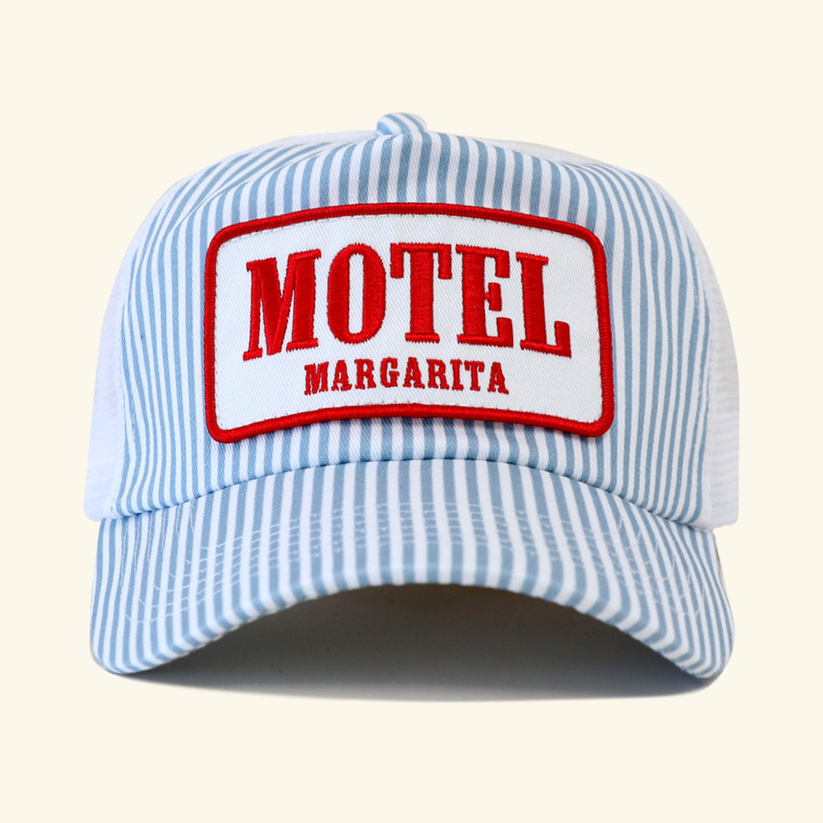 Motel Trucker - Denim / White