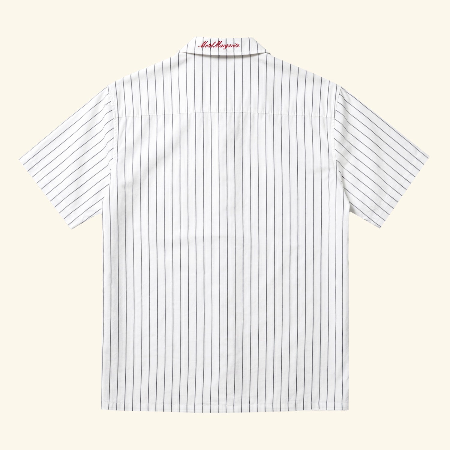 Descanso S/S Zip Up - White/Black