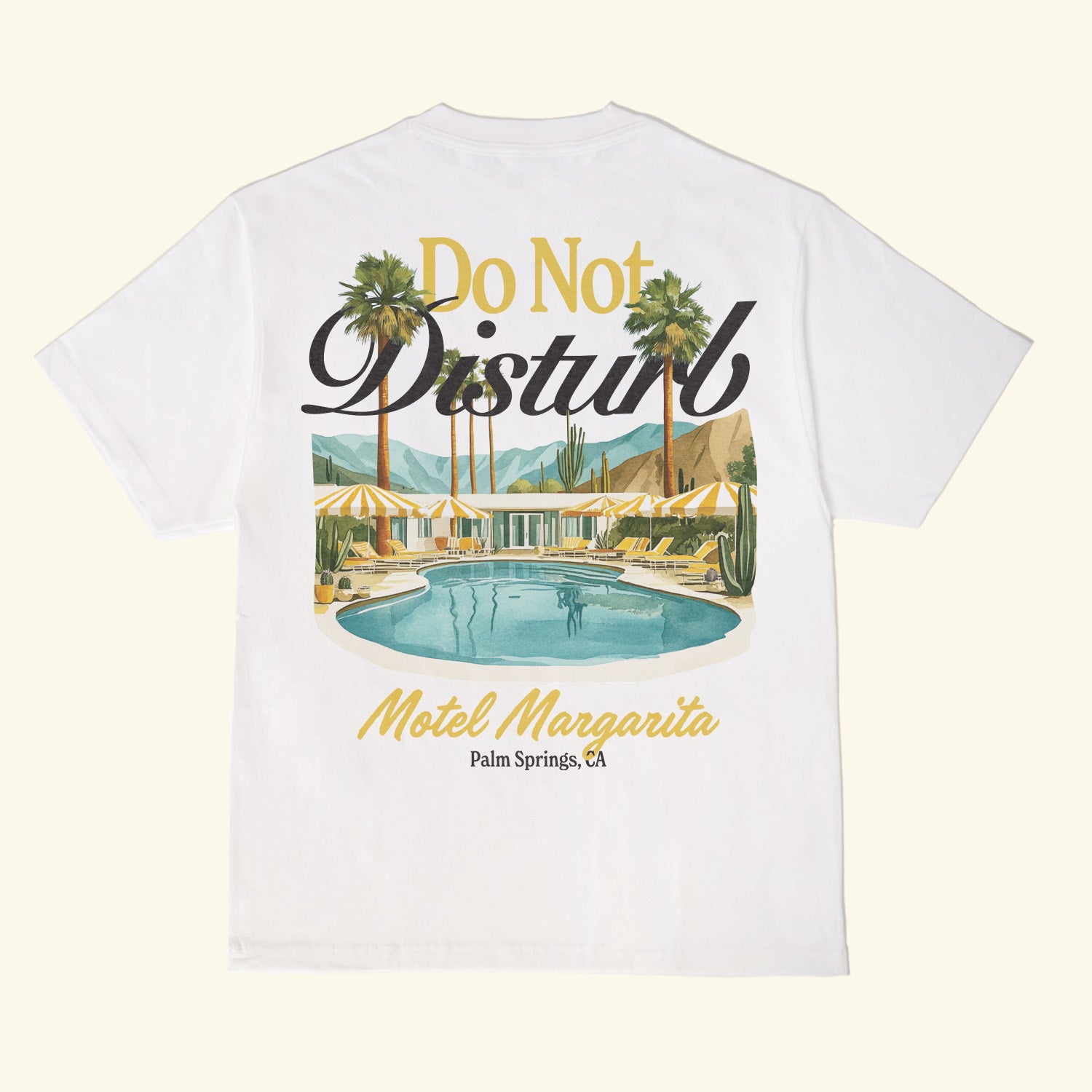 Do Not Disturb Tee - White
