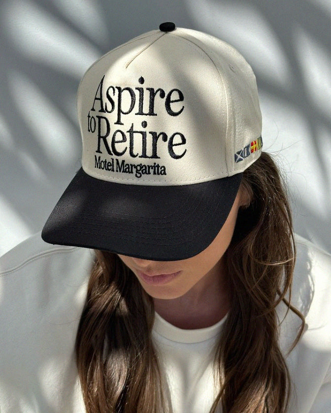Aspire Regatta Hat - Bone/Black