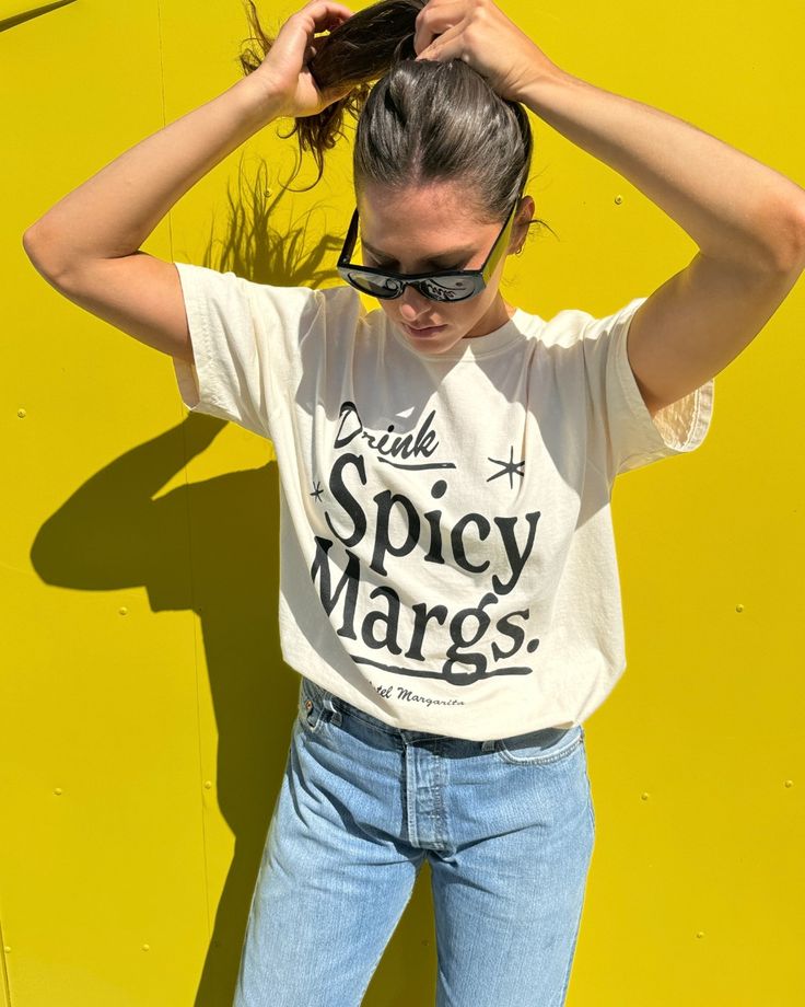 Spicy Margs Tee - Ivory