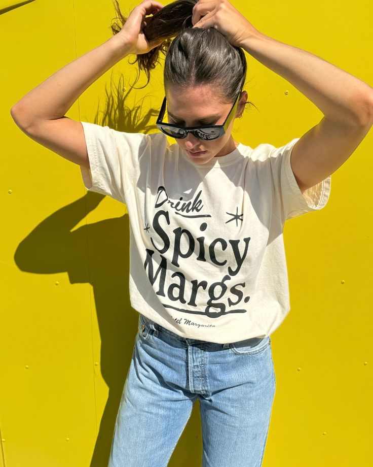 Spicy Margs Tee - Ivory