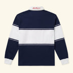Harbor L/S Rugby - Navy/White
