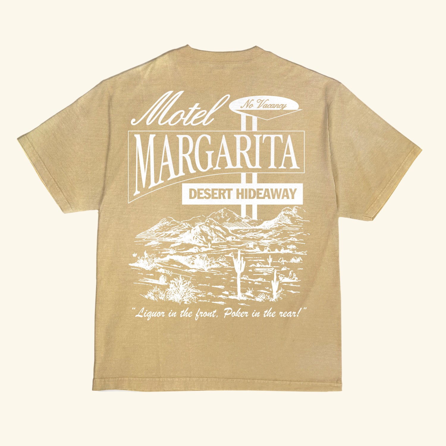 Hideaway Tee - Vintage Sand