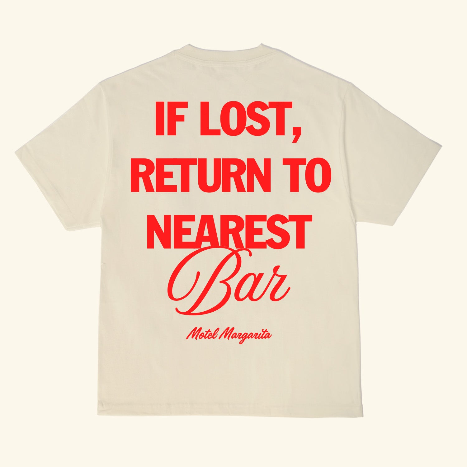 If Lost Tee - Vintage White