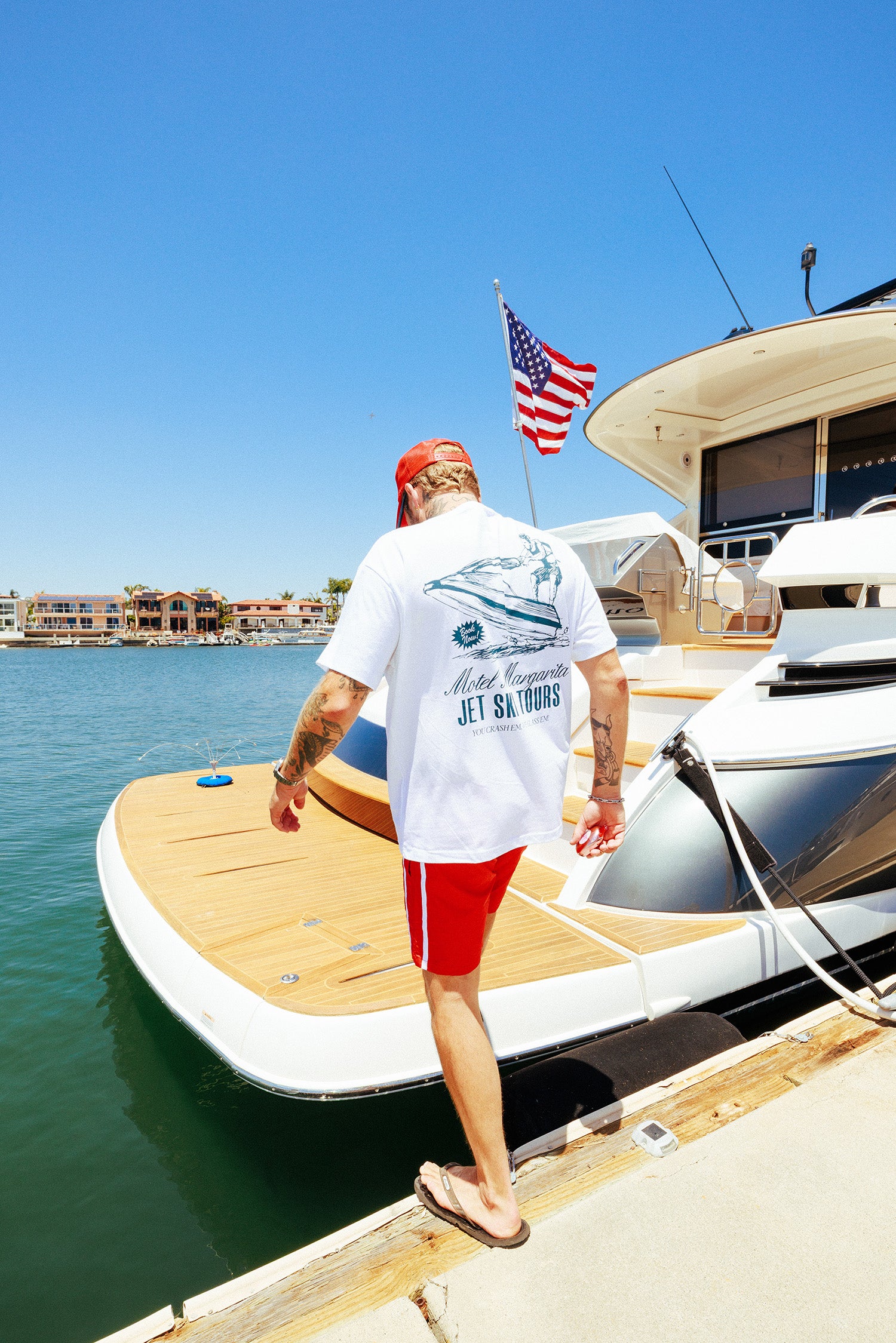 Jet Ski Tours Tee - White