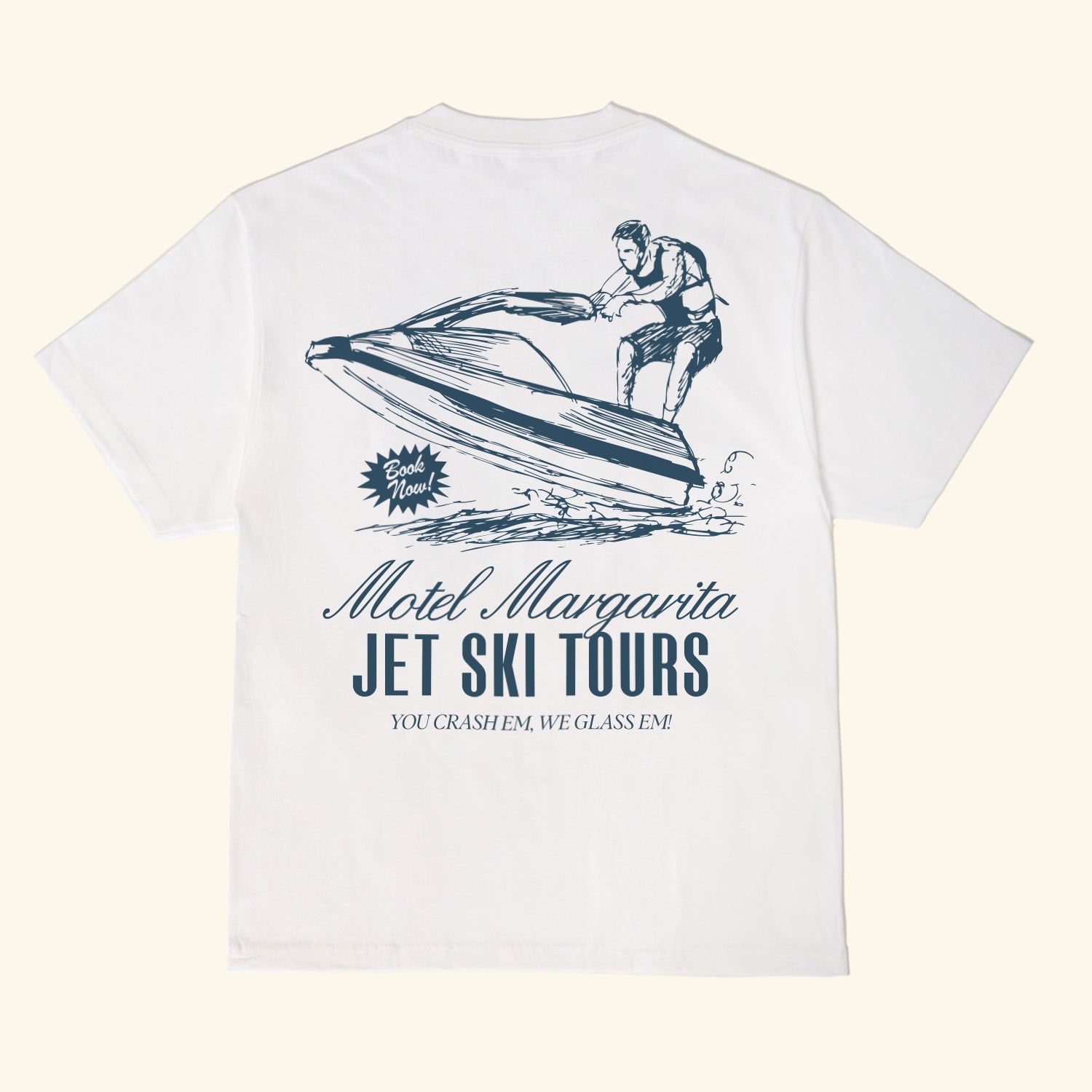 Jet Ski Tours Tee - White