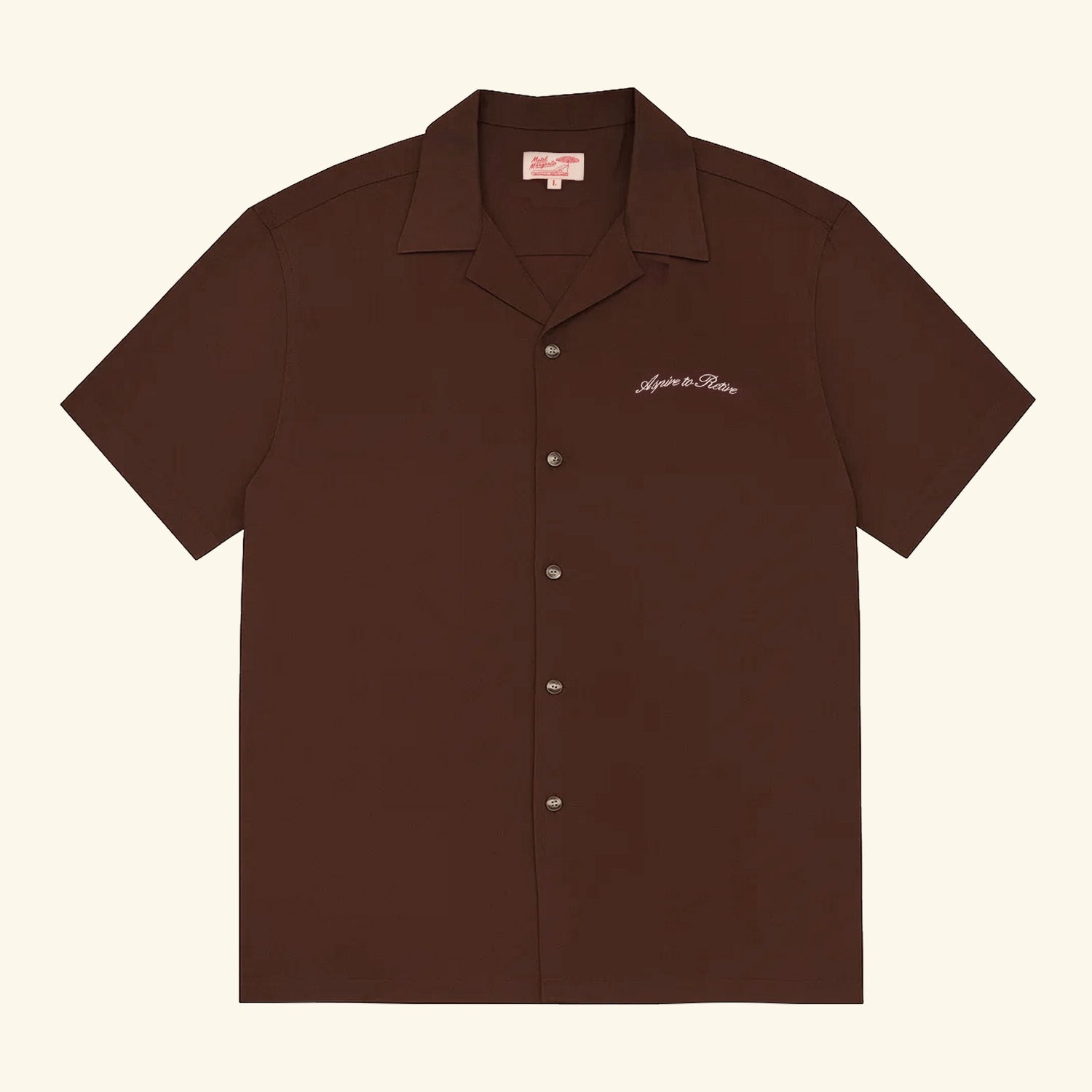 Mallorca Linen Button Up - Espresso