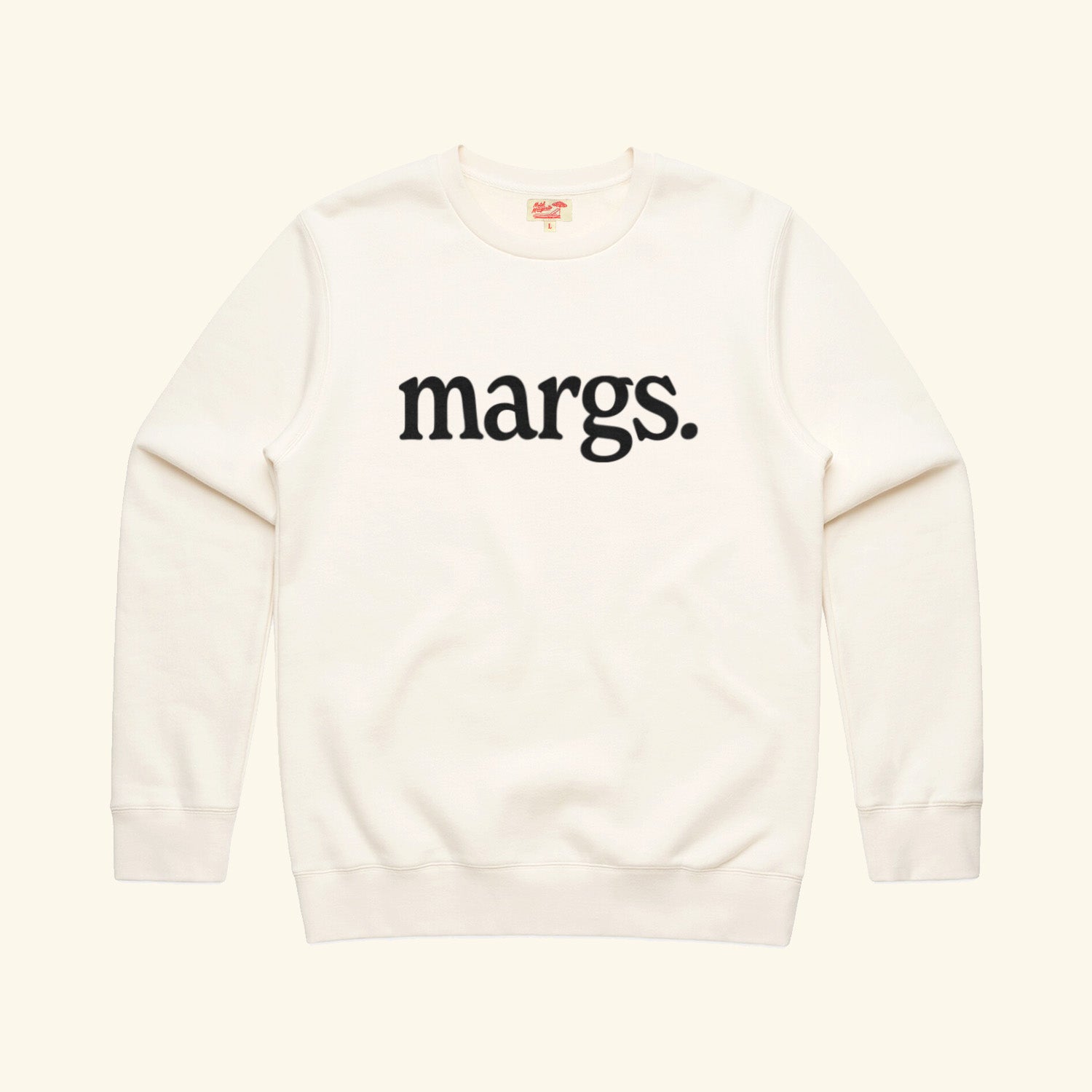Margs. Crewneck - Bone