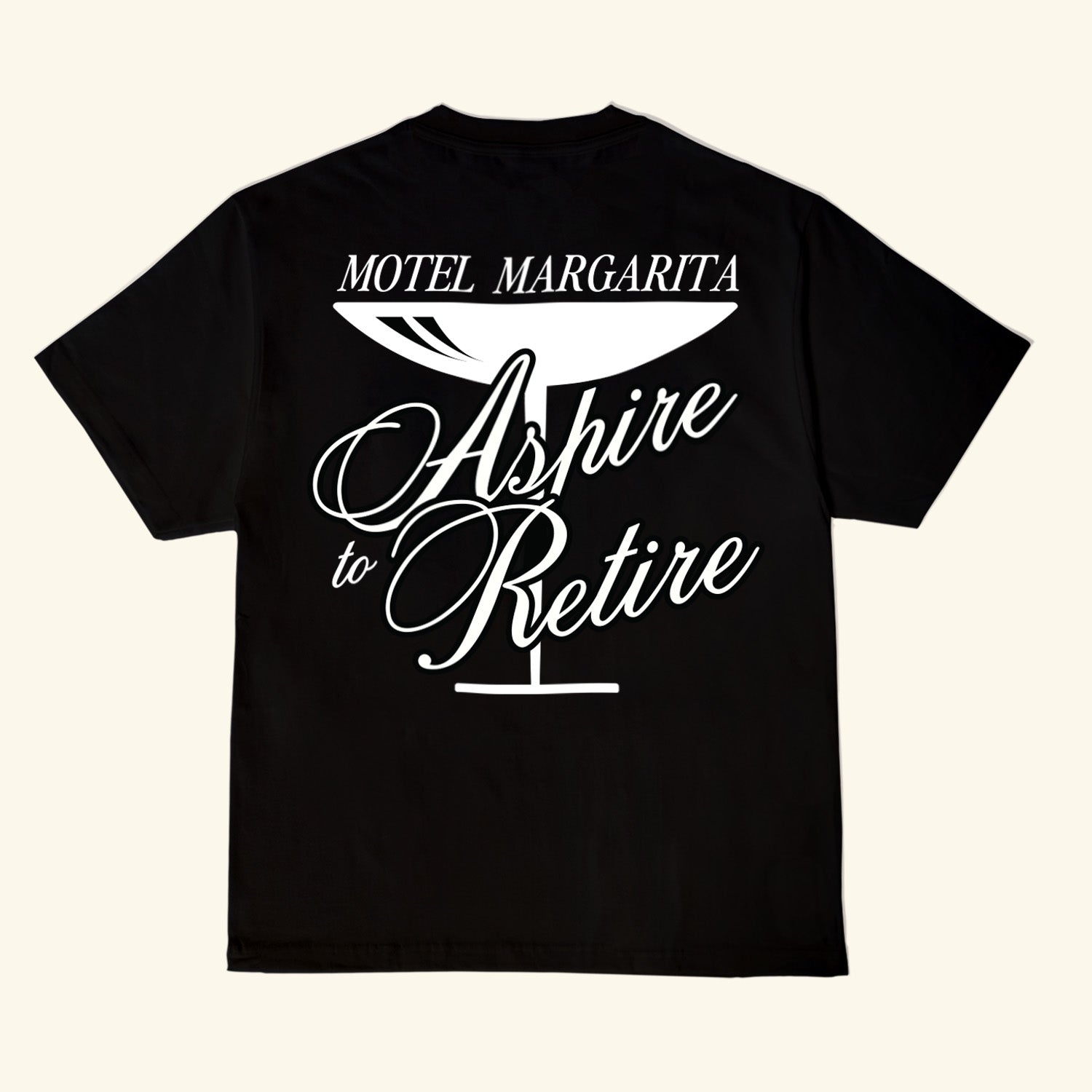 Martini Tee - Black