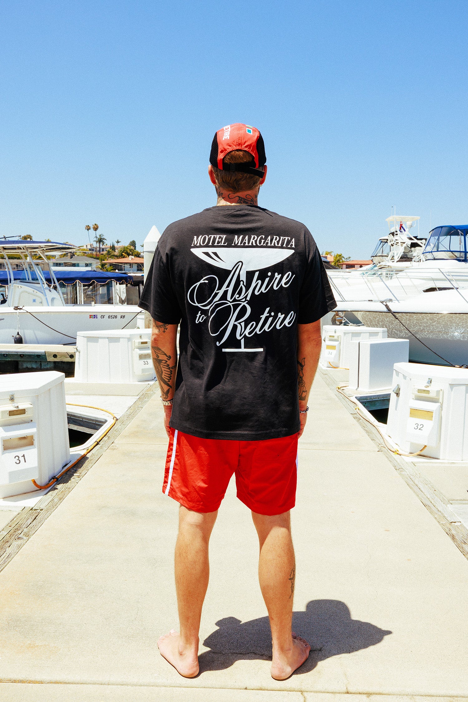 Martini Tee - Black