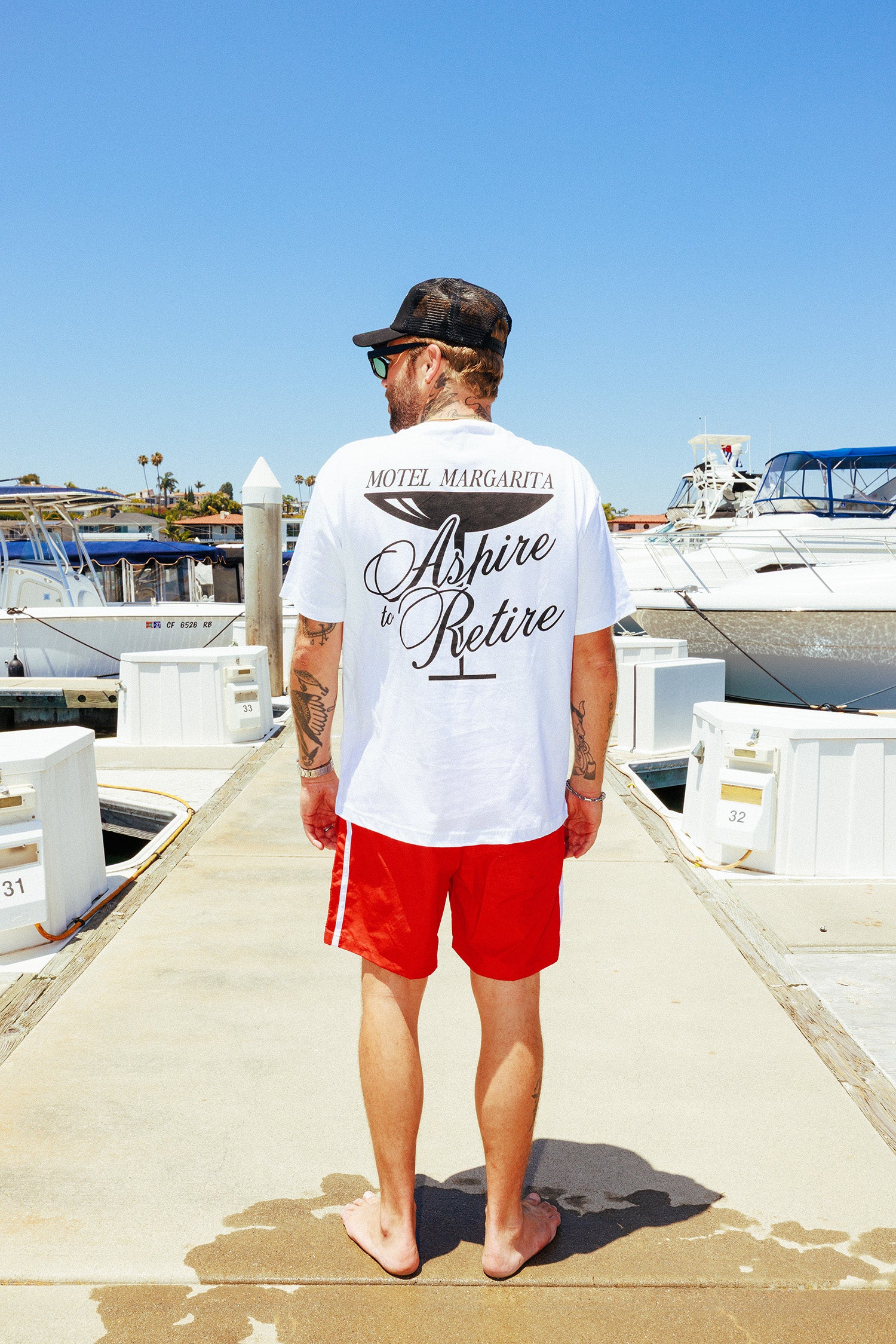 Martini Tee - White