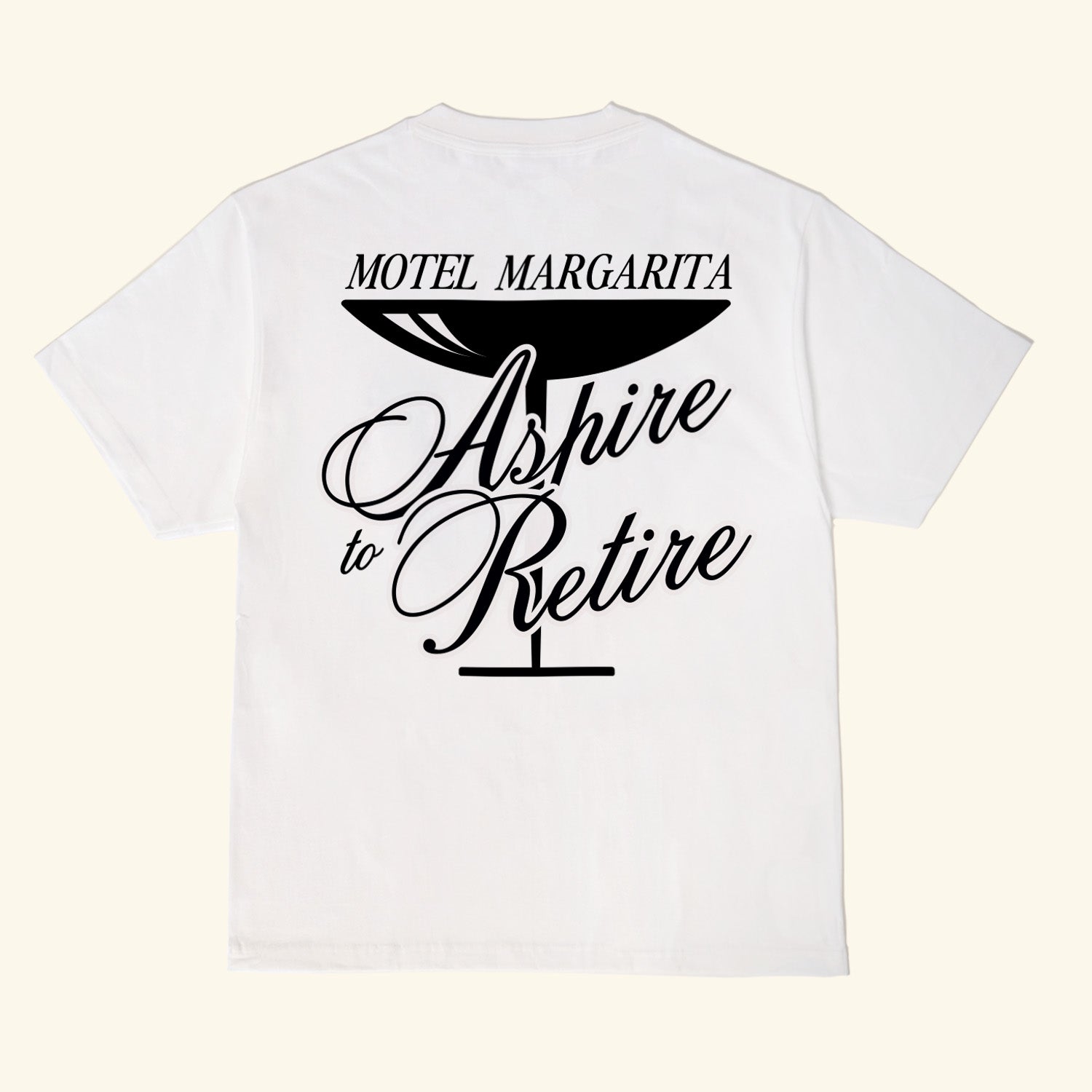 Martini Tee - White