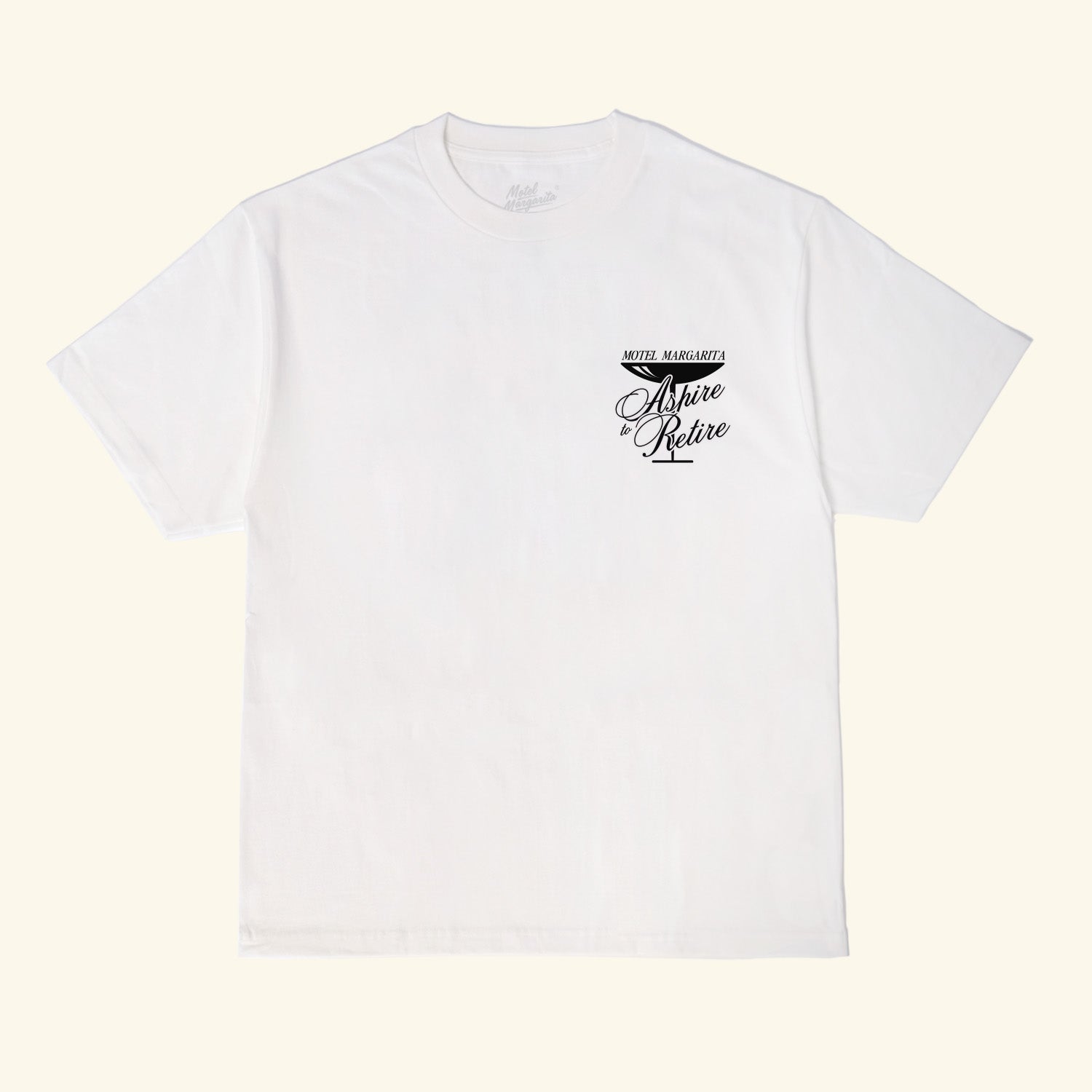 Martini Tee - White