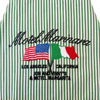 Motel Marinara Apron - Green/White (Motel Margarita x Jon & Vinny's)