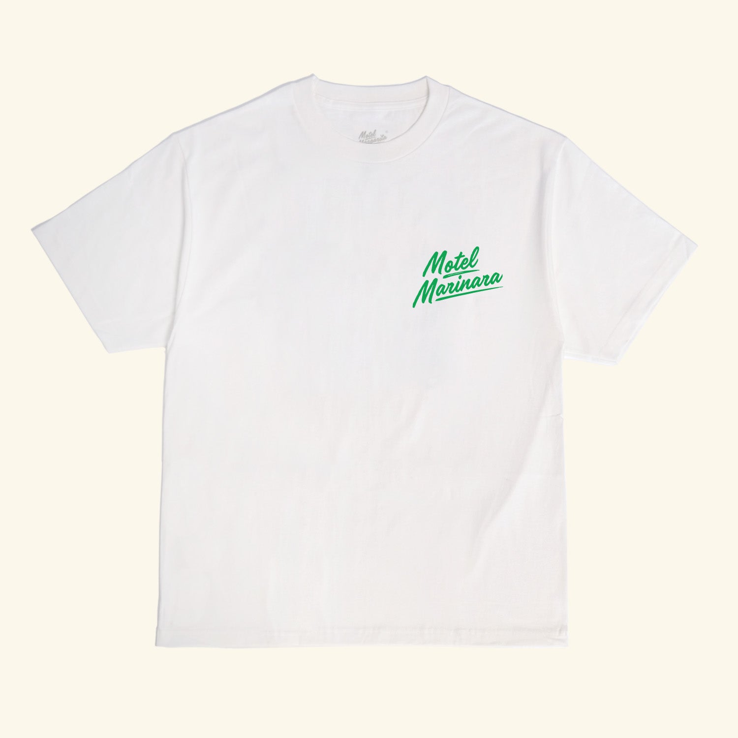 I Hate Pasta Tee - White (Motel Margarita x Jon & Vinny's)