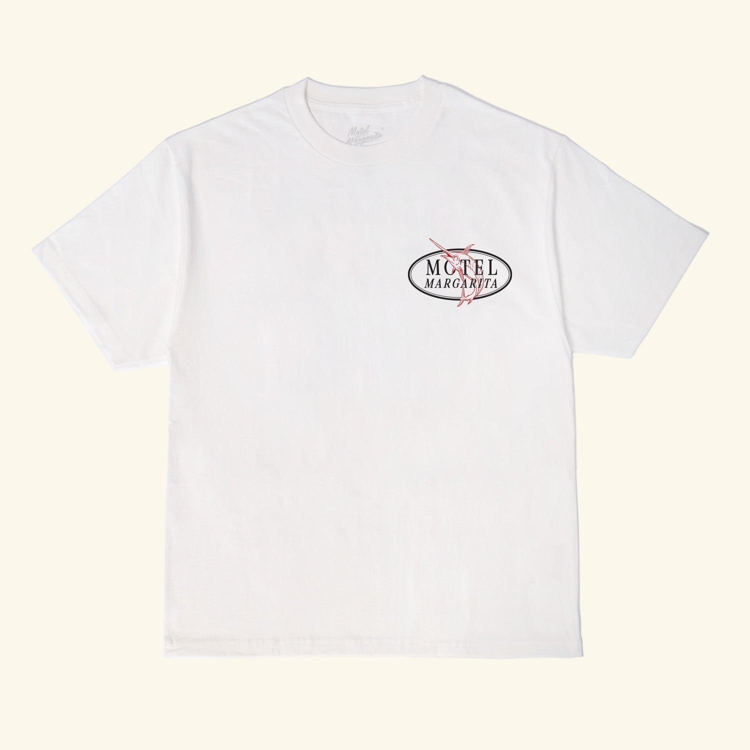 Motel Marlin Tee - White