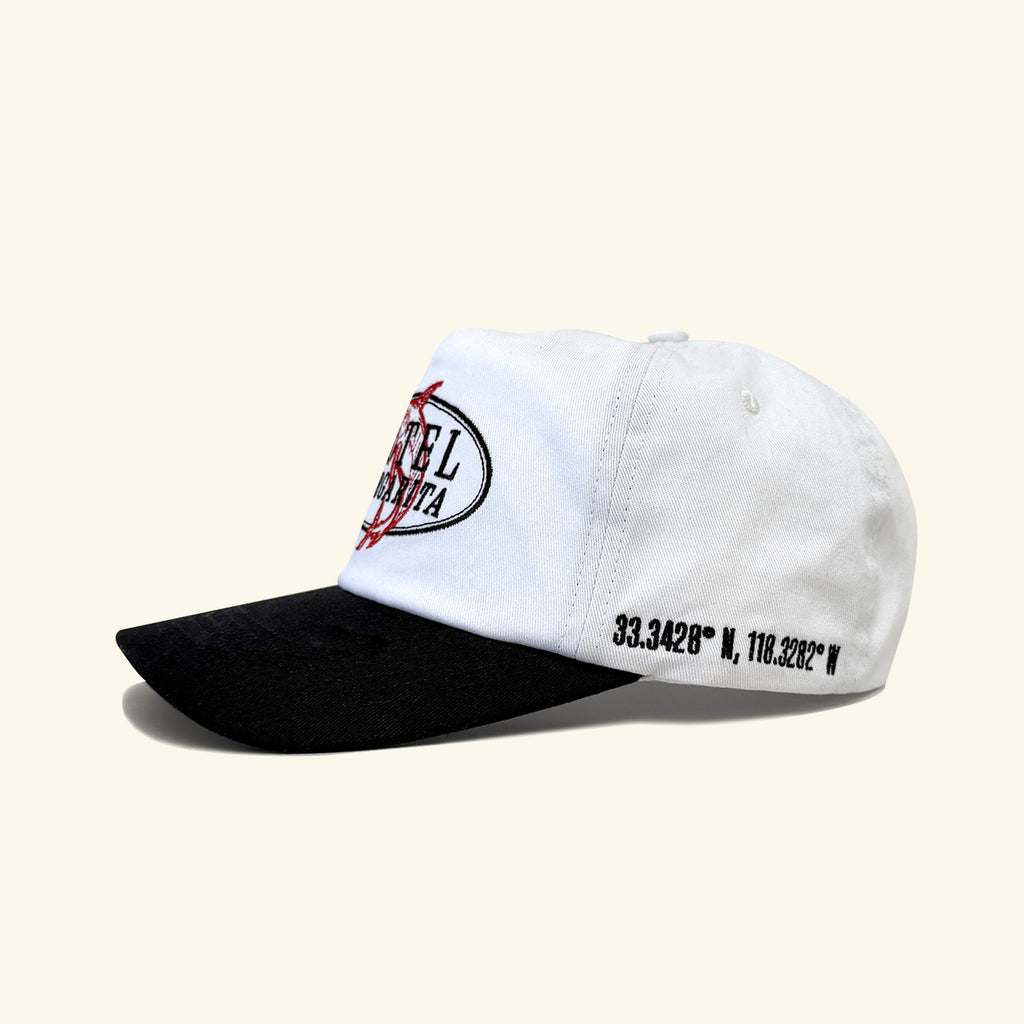 Motel Marlin Snapback - White/Black