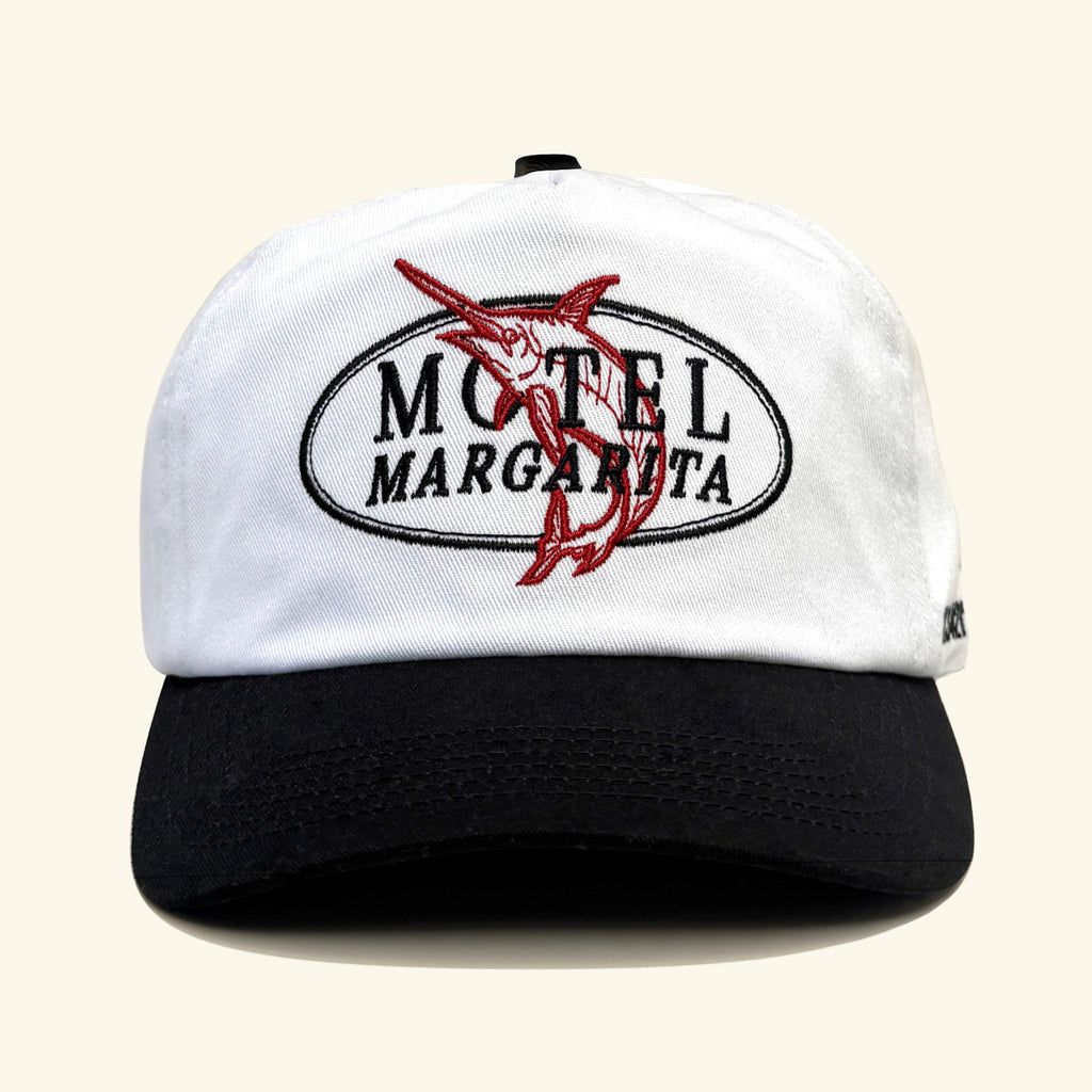 Motel Marlin Snapback - White/Black