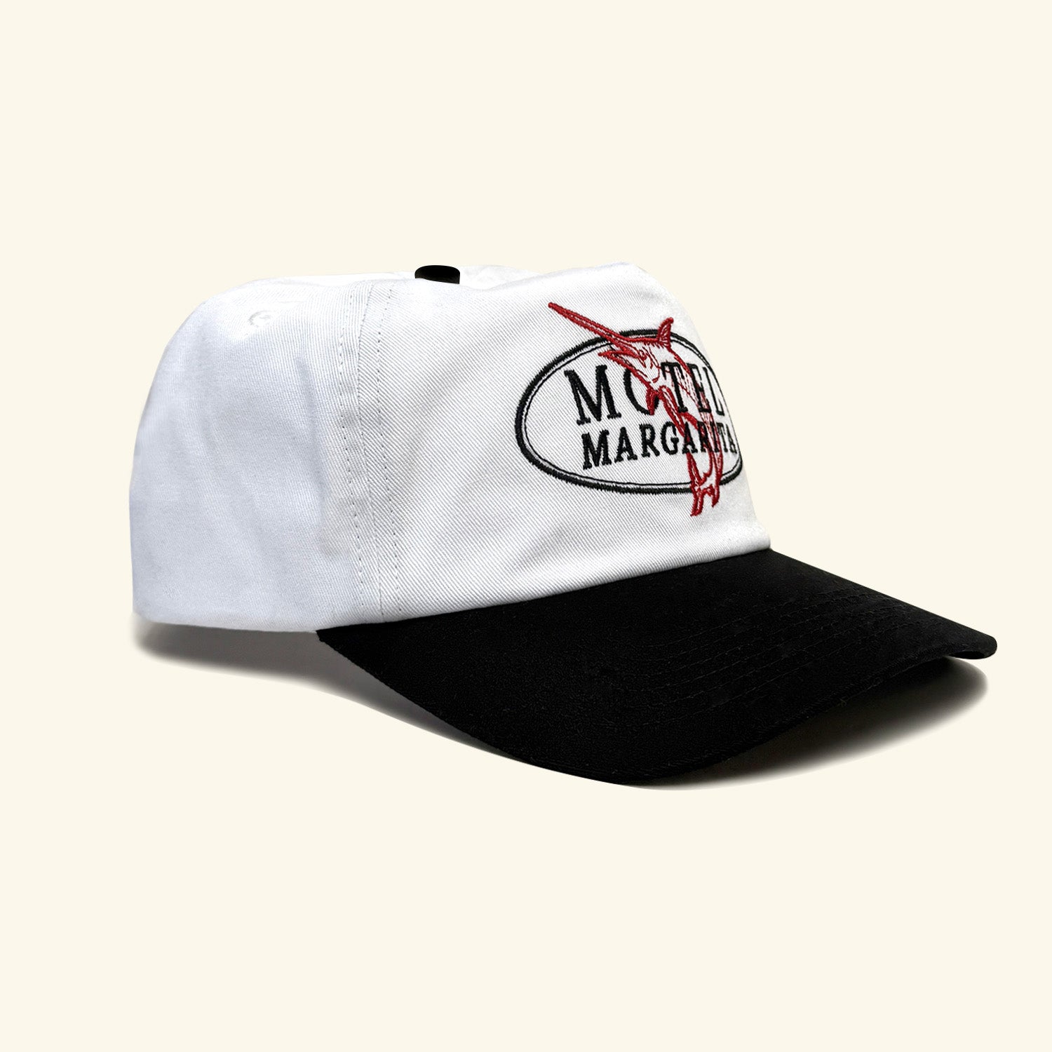 Motel Marlin Snapback - White/Black