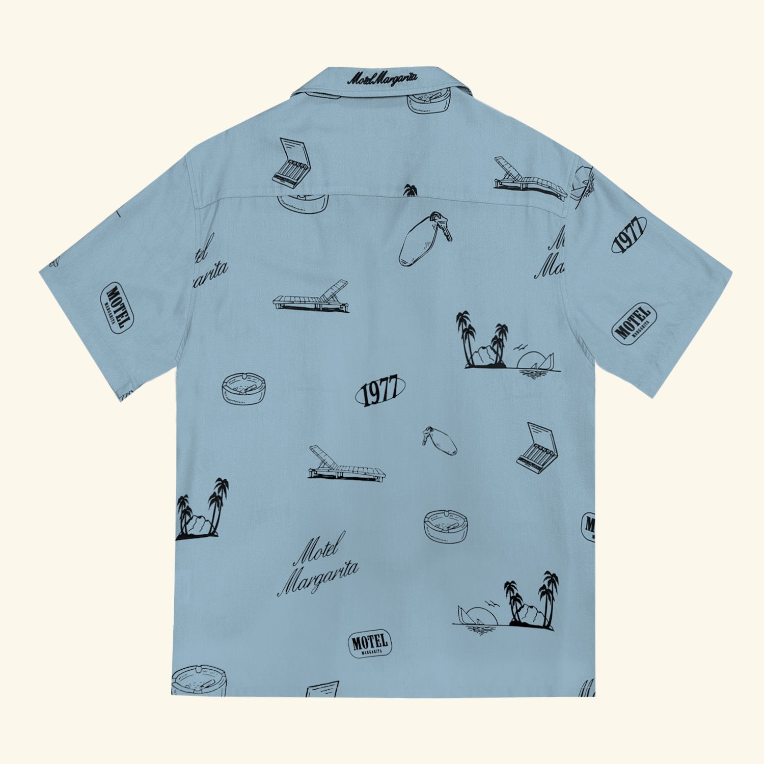 No Vacancy Button Up - Denim