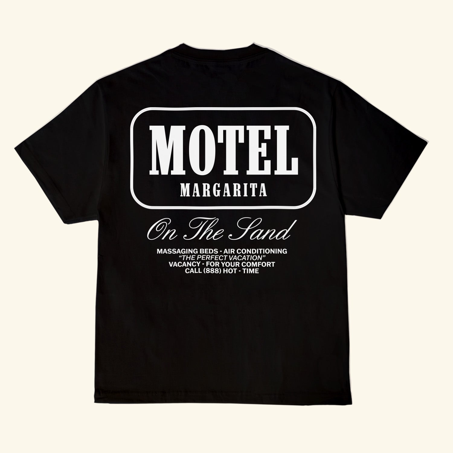 On The Sand Tee - Black
