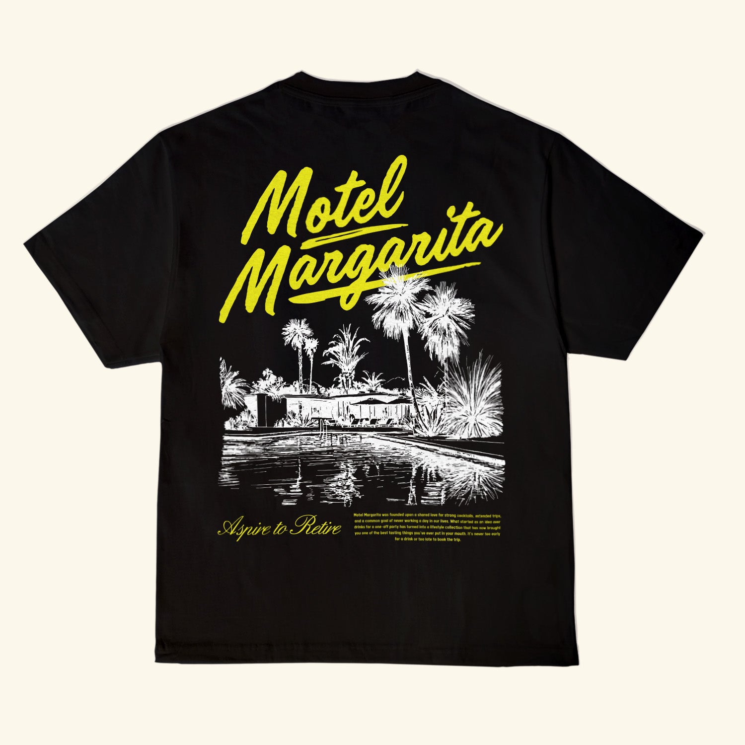 Poolside Tee - Black