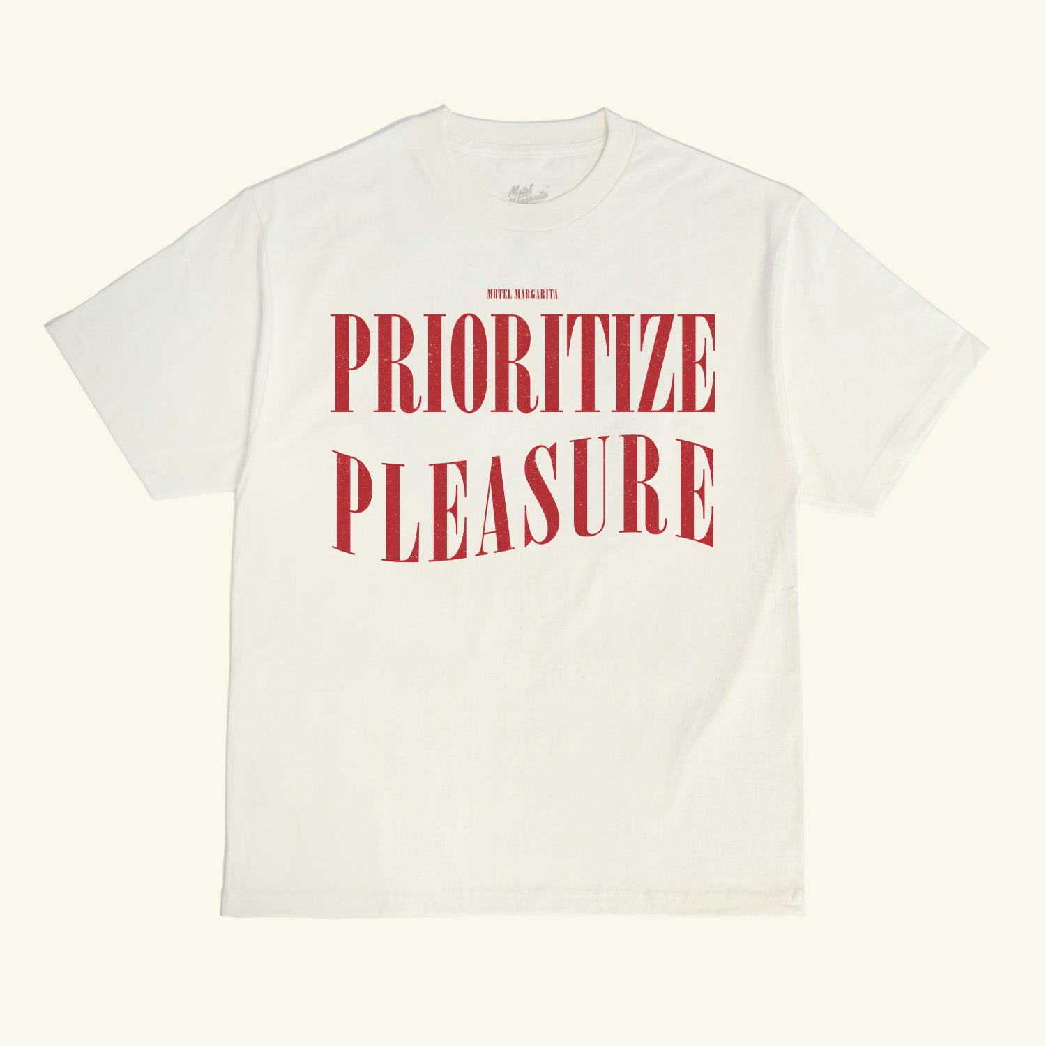 Pleasure Tee - Bone