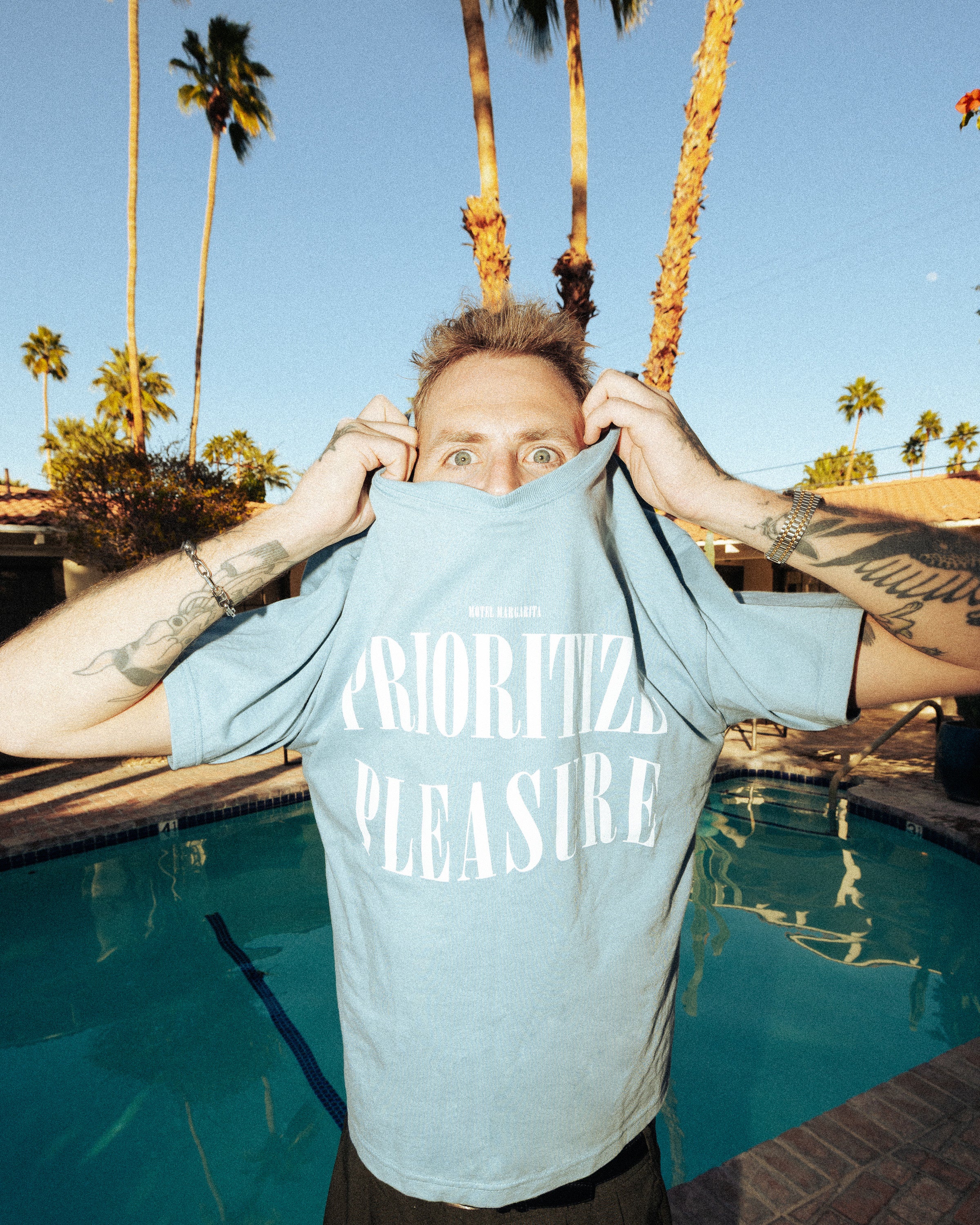 Pleasure Tee - Denim