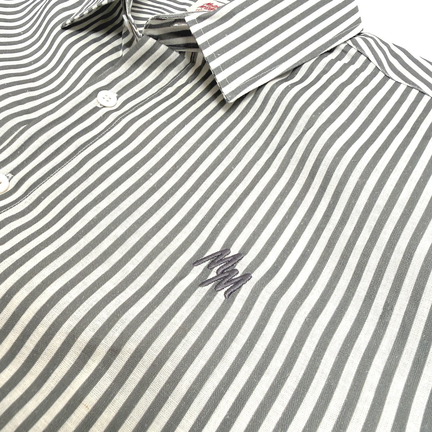 Puerto L/S Button Up - White/Stone