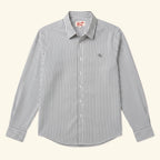 Puerto L/S Button Up - White/Stone